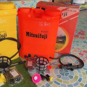 16 ลิตร 20 ลิตร ถังพ่นยา เครื่องพ่นยา มิตูปาว์ มิตูฮูวิ ถัง PVC หนา สีไม่ซีด แบบแบตเตอรี่ อึด แบบดี ถังพ่นแบต ถังพ่นยา บรรทัด ให้ดูดี