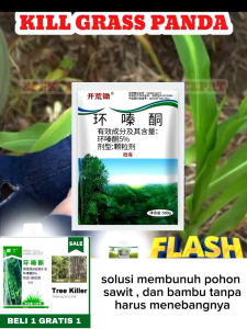 (BELI 1 GRATIS 1) PROMO PUPUK TREE KILLER GRAS HEXAZINONE  500 GRAM  PEMBASMI POHON BESAR DAN BAMBU