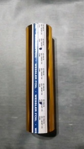 120 meter x 21 cm prada foil wessler gold emas roll pewarna kaligrafi