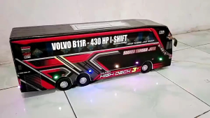 Basuri Bus Mainan Mobil Trek Oleng