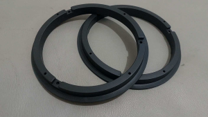 Ring Speaker 6.5 inch PNP Toyota Avanza / Daihatsu Xenia Agya Ayla Calya Sigra Rush Terios Raise Rocky Yaris Cross Plastik ABS Tebal Mat Tatakan Dudukan 6.5inch Plug & Play P & N Mobil