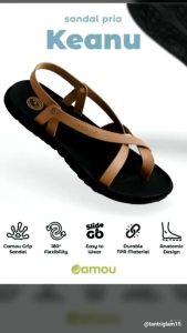 Sandal Karet Pria Dewasa Terbaru 2025 Ori Kuat dan Awet Sandal Gunung Camou Pria Dewasa Terbaru Outdoor