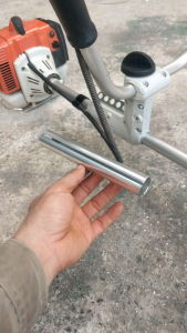 SHIM#05 อะแดปเตอร์ประกับแฮนด์ยกสูง (งานปรับแต่ง+งานทางเลือก) สำหรับเครื่องตัดหญ้า STIHL FS250 ก้านขนาด 25.4 มม