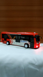 COD mainan anak mobil mobilan BUS TRANSJAKARTA  TELOLET ada suara dan lampu