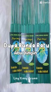 Dupa Lidi Bunda Ratu Kidul Premium Hijau - Aromaterapi Home Fragrance 30 Batang