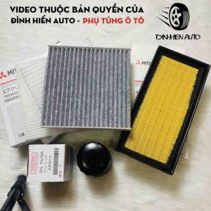 Lọc gió động cơ lọc gió điều hoà Mitsubishi Mirage Attrage 1.2 (Mã: 1500A617/ 7850A002)