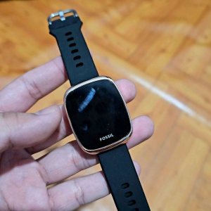 PROMMO JAM TANGAN FOSS LED TOUCHSCREEN STRAP RUBBER / JAM TANGAN WANITA DIGITAL ANTI AIR