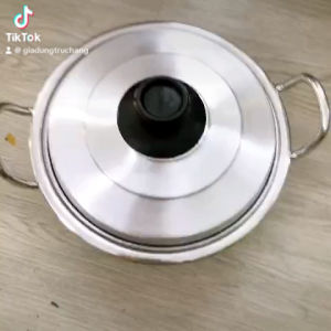 Nồi Nhôm Nấu Lẩu Chảo Hai Quai  Nồi Nấu Lẩu - Gia Đình hàng Quán