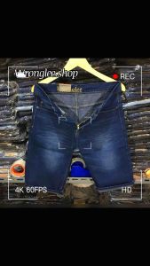 Wronglee Celana Pendek Pria Premium bahan Jeans Model Distro Terlaris