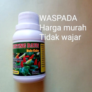 Anti Virus Bulai Cabe Daun Keriting 100ml Nutrisi Lengkap dan Ampuh