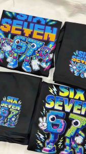 [INOCENTTEES] - KIDS Sando Terno -  Six Seven 6 7 - Black - BABY TO KIDS 8 Y/O