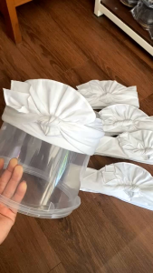 Udeng Putih Polos Janggar Rimpit