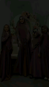 BELIFI Maryam Spesial Sarimbit | Gamis Couple Ibu Anak Perempuan | Gamis Syari Ceruty Babydoll Premium