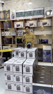 LOA KARABOX BLUETOOTH CHUYÊN KARAOKE CÔNG SUẤT 50W HÀNG CHÍNH HÃNG BẢO HÀNH 12 THÁNG - PIN TRÂU - CHÍNH  HÃNG MOSBROS KARABOX