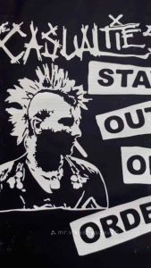 THE CASUALTIES BAND SHIRTS