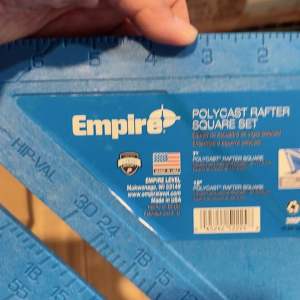 Empire 12 In.polycast Rafter Square