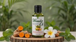 BUNDLE 2 - 2 pcs Wonder Massage Oil 40ml 100% Organic Herbal Body Care Therapy with Olive & Sampaguita Oils for Pain Relief and Relaxation