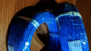 Kabel Thermocouple Type K I 2 x 7/0.2 mm Biru Teflon