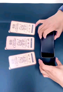 Tempered Glass Ceramic Infinix Zero 8 8i X687 X687B: Full Cover Anti Gores Matte Finish