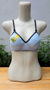 3 PCS BH BRA Sport Wanita Cewek Remaja Dewasa Busa Tipis Tanpa Kawat Katun SIZE JUMBO 34 36 38 KOP BERKUALITAS
