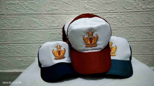 TOPI SD PUTIH+DASI SATU SET / LAKI-LAKI PEREMPUAN