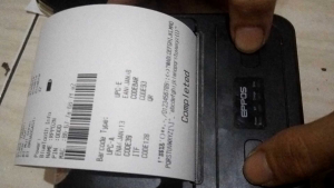 Kertas kasir thermal edc 57/58x30 full tanpa tulang paket 100 pcs