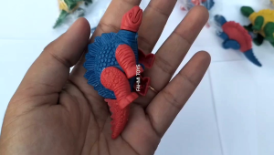 50 pcs mainan Dino bungkus Dino plastik dinosaurus