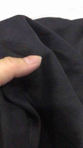 Vải Linen đen xám dày vừa form đứng (khổ 1m5) may áo kiểu áo sơ mi thời trang