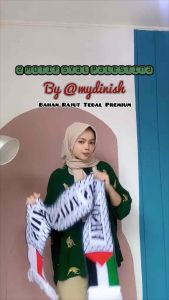 Syal Slendang Palestina Al Aqsha Rajut Komputer