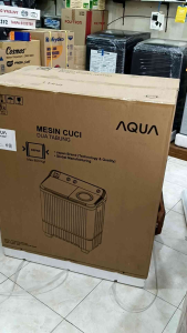 AQUA Mesin Cuci 2 Tabung [9 KG] QW-9030