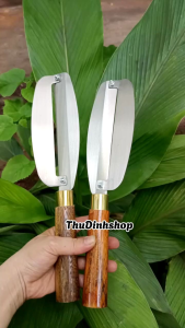 Dao Thái Hoa Chuối <Bắp Quả> _ Dao Bào Nạo Vỏ Củ Quả <thép trắng Nhật không rỉ>