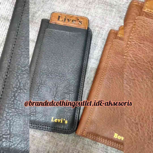 DOMPET PANJANG PRIA SLOT KARTU ATM BRANDED / DOMPET UANG LIPAT PRIA / TUB-8824