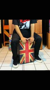 Cajon Duduk Akustik Premium Motif Kajon Kahon Drumbox