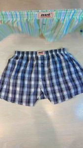 กางเกงบ๊อกเซอร์สไตล์เกาหลี Freesize เอว25-38 (หญิงและชาย) Cotton 100%