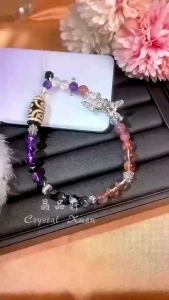 [MY🇲🇾 Ready Stock]📿🔥 九紫离火运天珠手机链｜Nine Purple Fire Luck Mobile CharmAmethyst｜ ✦ 招贵人 ✦ 转运守护 ✦ 醒神聚财｜