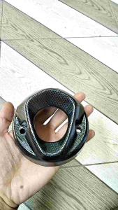 Tutup Cover Ujung Moncong Knalpot Karbon-Carbon NVA-NVL-NXL