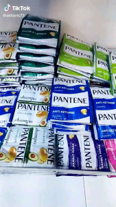 Pantene Paket Multi-Pak Shampoo Keripik Anti Ketombe/Halus & Lembut/Rambut Rontok/Rambut Panjang 10ml x 12