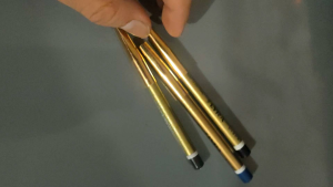 PAKET Pensil Alis Lyra Original Mas Tutup Panjang GOLD ( 3PCS )
