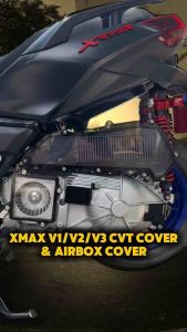 XMAX V1/V2/V3 CVT COVER AND AIRBOX COVER - Plug and Play