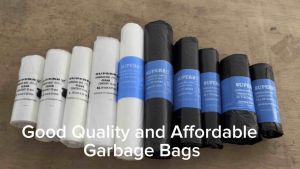 Garbage Bags / Trash Bags Rolls (S M L XL XXL XXXL) – Thick & Durable Leak-Proof Plastic Bags Cheaper Than Supermarket