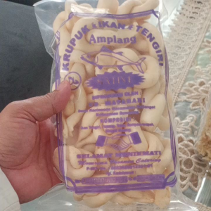 Kerupuk Ikan Tengiri Asli & Kerupuk Amplang Madura Asli 100 Gram