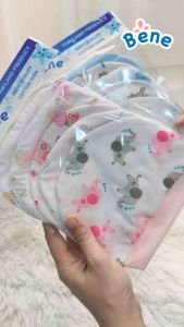 Benebaby หมวกเดี่ยว เด็กแรกเกิด ทารกแรกเกิด 5 ใบ(คละลาย) Cotton ผ้าฝ้าย