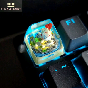 [SG READY STOCK] TOGEPY KeyCap | Pokémon Keycap for Mechanical Keyboard Customized Resin Hand-made Translucent Keycap