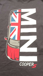 Kaos T Shirt Mini Cooper Flag Distro Pria: Bahan & Sablon Berkualitas