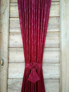 hordeng jendela gorden kupu kupu minimalis terbaru gorden ikat pita tengah murah