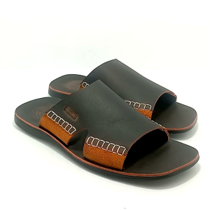 POWELL sandal pria 100% kulit sapi full alas dilapisi kulit sandal slop kulit terbaru
