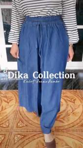 Kulot Jeans Premium / Kulot Jeans Hight Waist / Celana Kulot Jeans / Jumbo - All Size