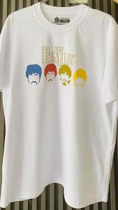 Band Shirt The Beatles Beatles T-shirt Vintage shirt Premium Cotton Round Neck Shirt