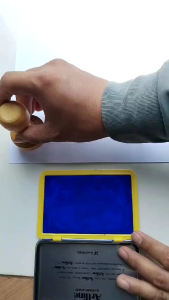stempel kayu manual cap stempel murah berkualitas runaflek