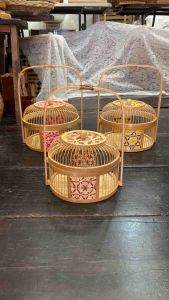 ตะกร้า พิกุล ปิ่นโต ฝากรงนก กระเช้า ปีใหม่ ชะลอม ของขวัญ แบบปีใหม่